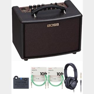 BOSS AC-22LX Acoustic Amplifier 10W アコ用アンプ[BT-DUAL + 周辺機器アイテム同時購入セット] フェンダー ケ
