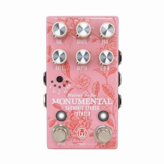 WALRUS AUDIO Monumental Harmonic Stereo Tremolo WAL-MONUME Black Friday Floral Series 2024 トレモロ【WEBSHOP】