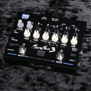 EBS Micro Bass 3 2-Channel Professional Outboard Preamp ベース用