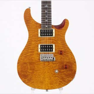 PRS SE SE Custom24 Flat Top QM Bird Inlay Vintage Yellow【新宿店】