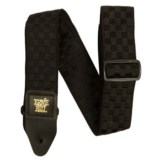 ERNIE BALL JACQUARD STRAP Black Checkers ギターストラップ