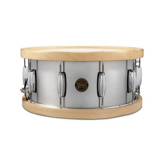 Gretsch S1-6514A-WH [Full Range Snare Drums / Aluminum Wood Hoop Snare 14 x 6.5]