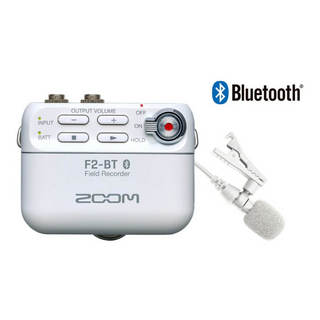 ZOOM F2-BT/W (White) Field Recorder【Bluetooth内蔵モデル】