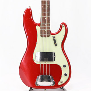 Fender Custom Shop '62 Precision Bass Journeyman Relic Master Built by Dennis Galuszka / Candy Apple Red