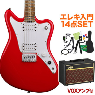 GrassRootsG-TK-STD Trino Red エレキギター 初心者14点セット【VOXアンプ付き】