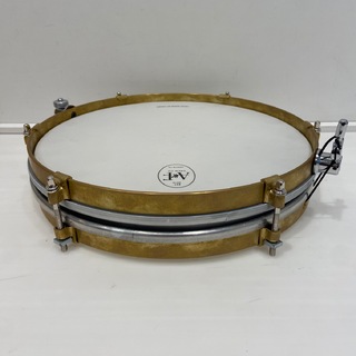 A&F DRUM Pancake Snare 12” x 1.5” Raw Aluminum パンケーキスネア アルミ