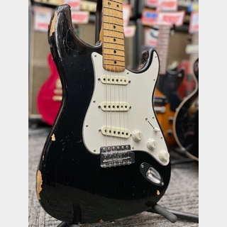 Fender Stratocaster -Black (Refinish) / Maple- 1973年製【For Player!】