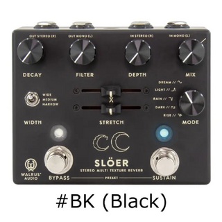 WALRUS AUDIO WAL-SLOER #Black  -Slöer Stereo Ambient Reverb-