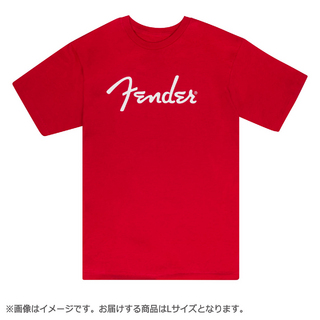 FenderSpaghetti Logo T-Shirt Dakota Red L Tシャツ Lサイズ