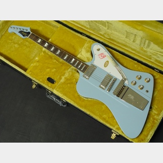 Epiphone Inspired by Gibson Custom 1963 Firebird V Maestro Vibrola Frost Blue