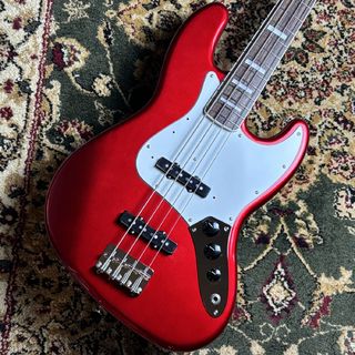 Fender Made in Japan Traditional 70s Jazz Bass,Candy Apple Red/現物画像