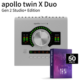 Universal Audio Apollo Twin X DUO Gen2 Studio+ Edition オーディオインターフェイス