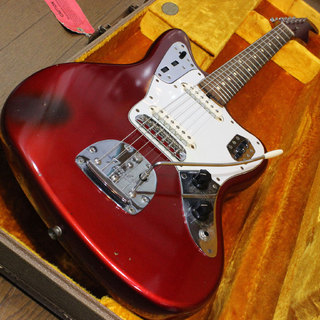 FenderAmerican Vintage 1962 Jaguar MH Matching Head Candy Apple Red 2001 年製 です