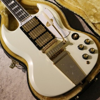 Epiphone 1963 Les Paul SG Custom with Maestro Vibrola ~Classic White~ 【3.83kg】【Gibsonヘッド】