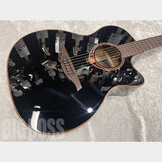 LAG Guitars T118ACE【Black】