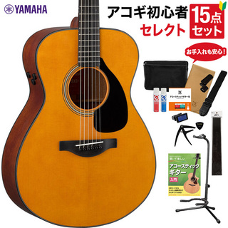 YAMAHA FSX3 アコースティックギター 教本・お手入れ用品付きセレクト15点セット 初心者セット
