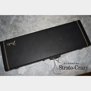 FenderStratocaster Late 70s Original Black Tolex Case