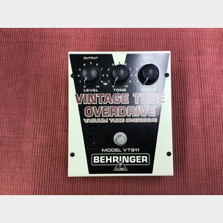 BEHRINGER VT911 VINTAGE TUBE OVERDRIVE