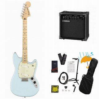 FenderPlayer Mustang Maple FB Sonic Blue YAMAHA GA15IIアンプ付属初心者セットR【WEBSHOP】