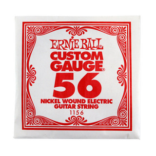 ERNIE BALL アーニーボール 1156 .056 NICKEL WOUND ELECTRIC GUITAR STRING SINGLE エレキギター用バラ弦
