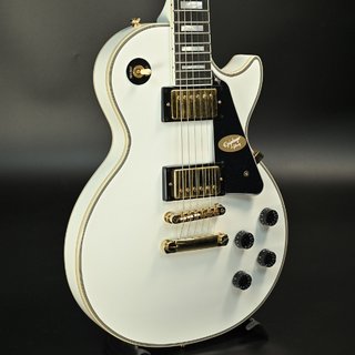 Epiphone Inspired by Gibson Custom Les Paul Custom Alpine White 【名古屋栄店】