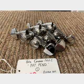 GROVER 【美品】102 C Set PAT.PEND. U.S.A. (PAT PEND ①) 【1960's Vintage】