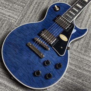 Epiphone Les Paul Custom Quilt Viper Blue (バイパーブルー) エレキギター レスポールカスタム 島村楽器限定【現物