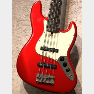 Provision VJB5-PS CTM -Candy Apple Red / MH-【USED】【漆黒ローズ指板】【マッチングヘッド】