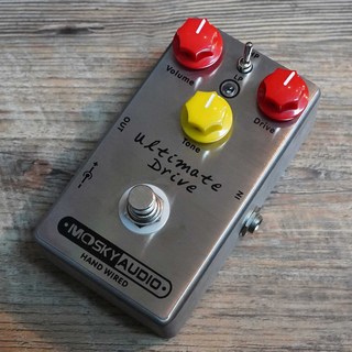 mosky Audio HANDMADE Pedal silvery ULTIMATE Drive