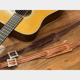 Bailey Original Guitar Strap Buckle Type【Brown&Dark Brown】