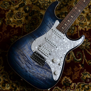 Suhr Guitars Core Line Standard Plus Faded Trans Whale Blue Burst Pau Ferro