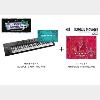 NATIVE INSTRUMENTS KOMPLETE KONTROL A49+KOMPLETE14 STANDARD 特別バンドル