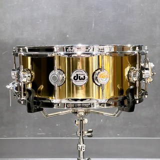 dw DRVN5514SPC [Collector's Series Polished Brass Snare Drum 14×5.5]