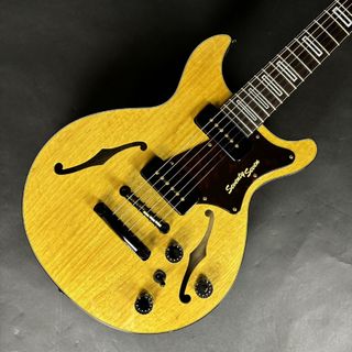 YAMTO エレキギター セミアコ ハードケース付き 年内限り 交渉可