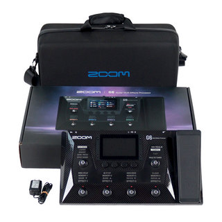 ZOOM 【中古】ZOOM G6 ギターマルチエフェクター キャリングケース付き