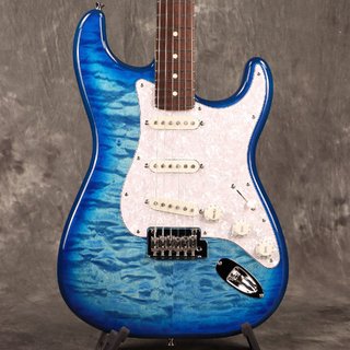 Fender ISHIBASHI FSR Made in Japan Hybrid II Stratocaster Transparent Blue Burst フェンダー[S/N JD24023914]