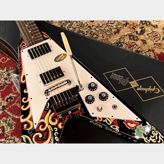 Epiphone 【NEW】Jimi Hendrix "Love Drops" Flying V #24071522186 [3.58kg] [ジミ・ヘンドリックス シグネチャー]