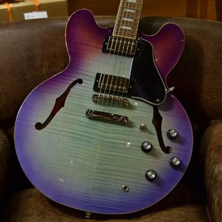 Epiphone ES-335 Figured BB セミアコギター ブルーベリーバースト エレキギターES335