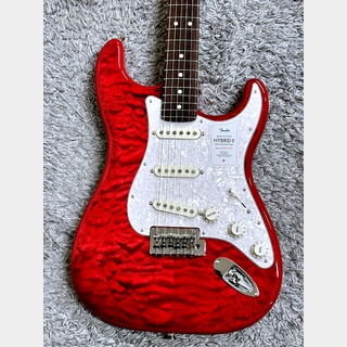 Fender 2024 Collection Made in Japan Hybrid II Stratocaster Quilt Red Beryl / Rosewood【限定モデル】