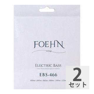 FOEHNEBS-466×2セット Electric Bass Strings Regular Light 6strings 6弦エレキベース弦 30-125