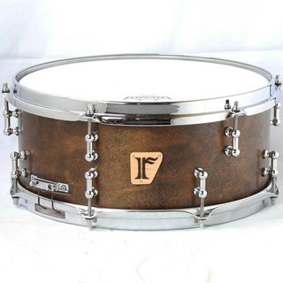 riddim Custom Order. Mahogany 6ply 14×6 Snare Drum 6/8-holes - Blurred Black 【店頭展示特価品】