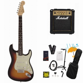 FenderMade in Japan Traditional 60s Stratocaster Rosewood FB 3-Color Sunburst [新品特価] Marshall MG10アン