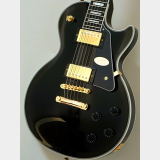EpiphoneInspired by Gibson Les Paul Custom -Ebony- 【送料無料】