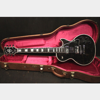 Gibson Custom ShopLes Paul Custom Figured Top Hand Select Trans Black 2015