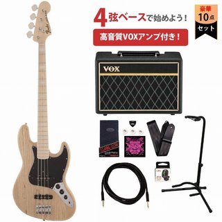Fender Made in Japan Traditional 70s Jazz Bass Maple Fingerboard Natural フェンダーVOXアンプ付属エレキベー