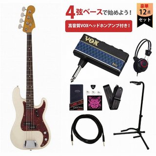 Fender HAMA OKAMOTO Precision Bass #4 Olympic White Made in Japan VOXヘッドホンアンプ3付属エレキベース初心