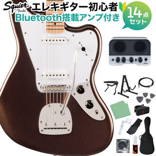 Squier by Fender AFF Jaguar MMB エレキギター初心者セット 【Bluetooth搭載ミニアンプ付】