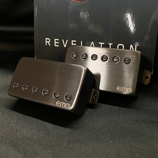 EMG The Revelation SET (F-Space, Brushed Black Chrome) [Prashant Aswani Signature Model]