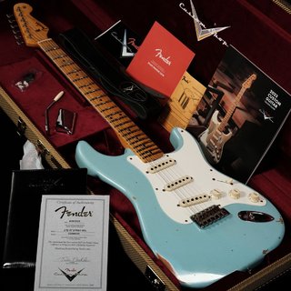 Fender Custom ShopLimited Edition 1957 Stratocaster Relic Faded Aged Daphne Blue【渋谷店】
