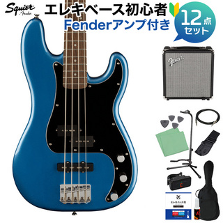 Squier by Fender Affinity Series Precision Bass PJ Lake Placid Blue 初心者12点セット